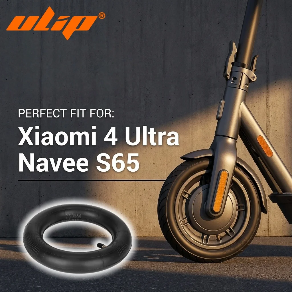 Ulip 2PCS 10 Inch 250x64 Inner Tube with Straight Valve for Mi 4 Ultra Segway G30 Navee S65 Dualtron Victor Scooter Accessories
Ulip 2PCS 10 Inch 250x64 Inner Tube with Straight Valve for Mi 4 Ultra Segway G30 Navee S65 Dualtron Victor Scooter Accessories