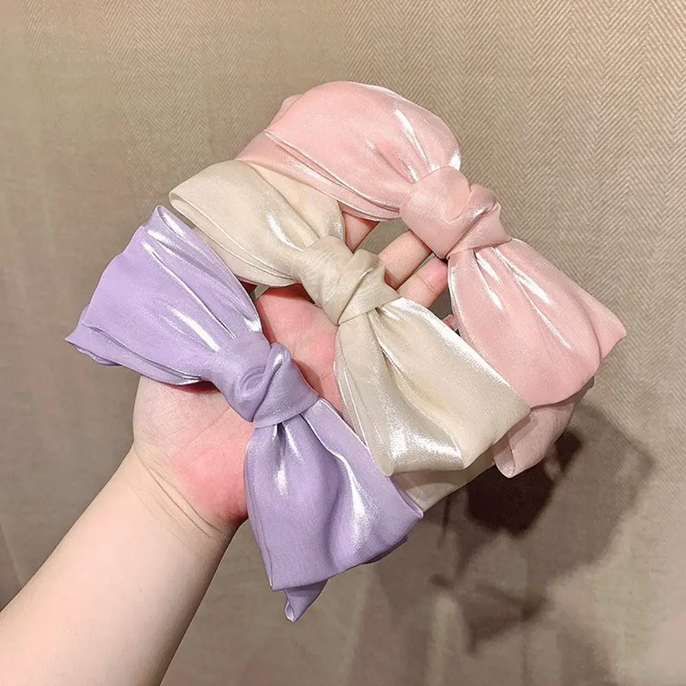 1Pcs New Bright Silk Women Headband Mesh Elegant Bow Hairband Bowknot Cute Fairy Hair Hoop Girls
1Pcs New Bright Silk Women Headband Mesh Elegant Bow Hairband Bowknot Cute Fairy Hair Hoop Girls