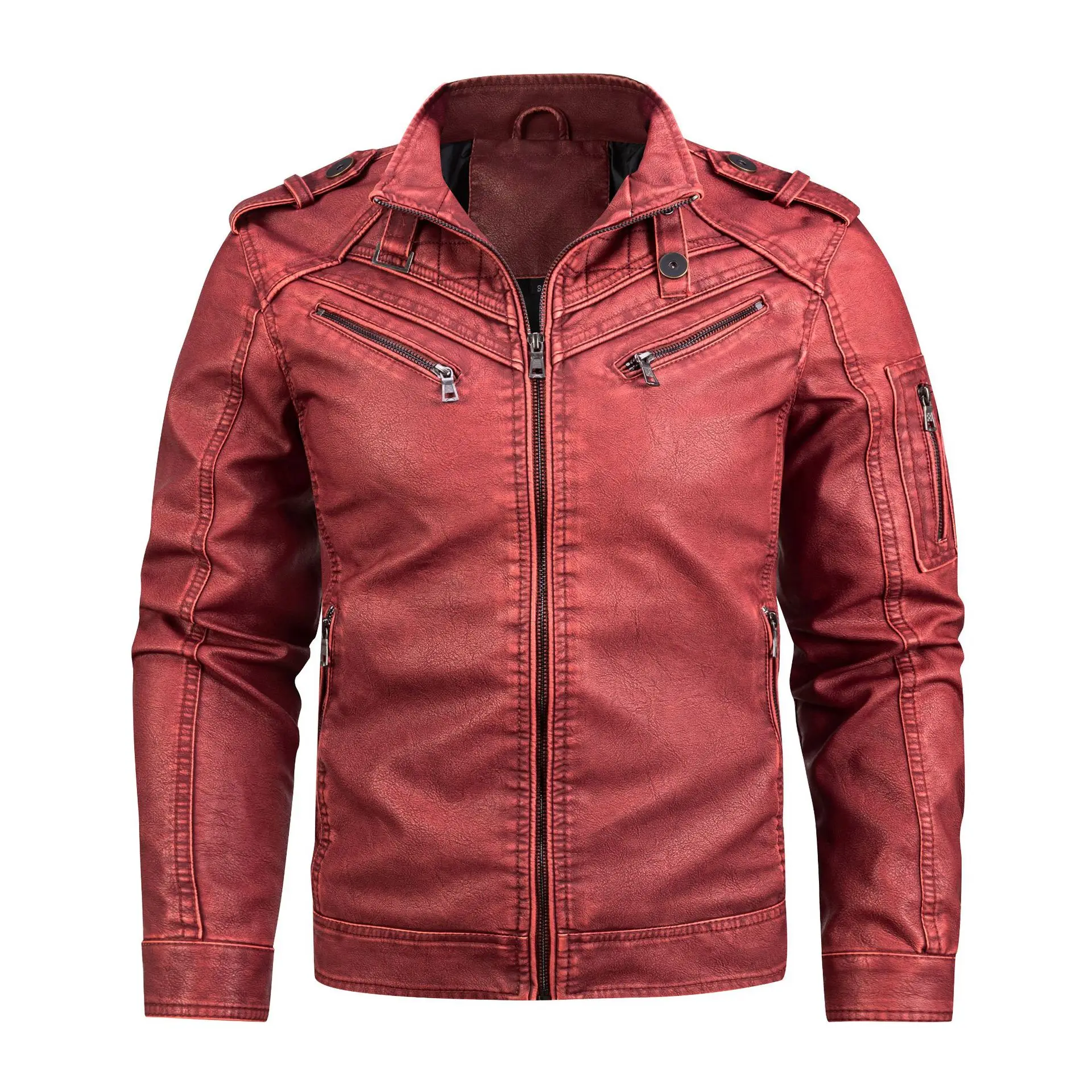 Trend Korean Slim Fit Leather Jacket New Winter Fashion Autumn Casual Men's Motorcycle Jacket Men's Leather Jacket Business
Trend Korean Slim Fit Leather Jacket New Winter Fashion Autumn Casual Men's Motorcycle Jacket Men's Leather Jacket Business