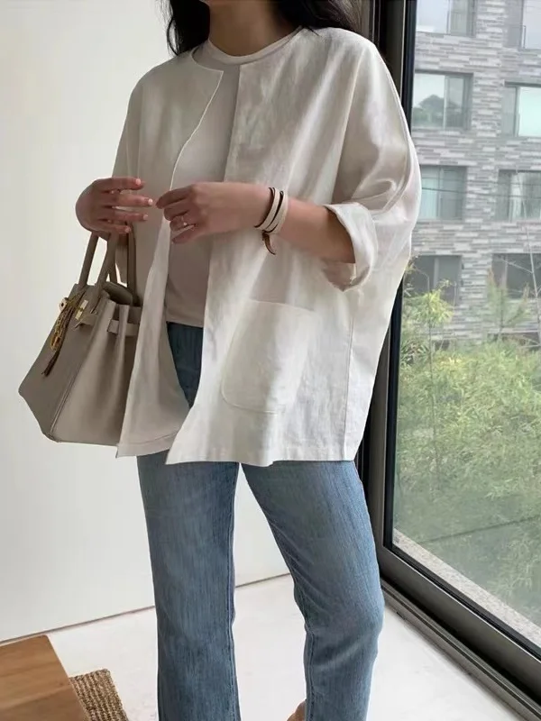 Women's Summer Thin Short Air Conditioned Loose Fit Sun Protection Outerwear Korean Style Breathable UV Protection Top
Women's Summer Thin Short Air Conditioned Loose Fit Sun Protection Outerwear Korean Style Breathable UV Protection Top