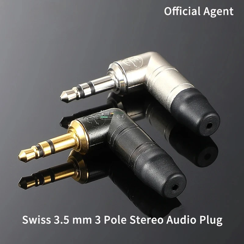 3 Pole 3.5mm Stereo Audio Plug NTP3RC-B 3.5mm Right-angle HiFi Earphone Male Headset Adapter Solder Audio Jack for DIY Headphone
3 Pole 3.5mm Stereo Audio Plug NTP3RC-B 3.5mm Right-angle HiFi Earphone Male Headset Adapter Solder Audio Jack for DIY Headphone