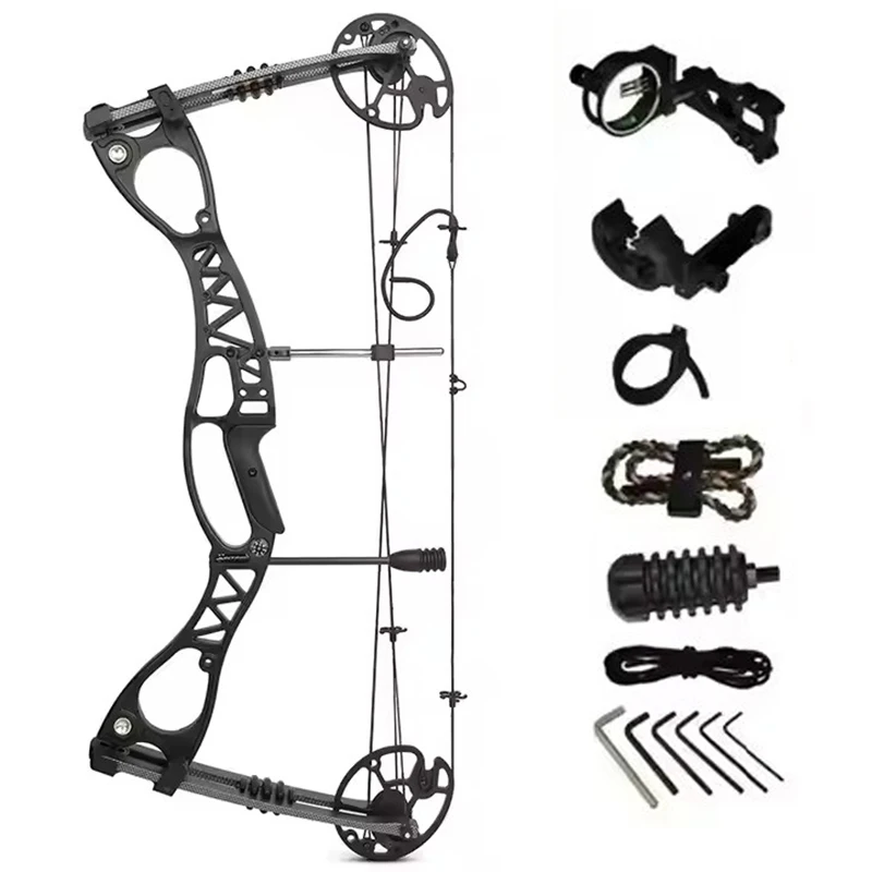 M126 New Archery Compound Bow Set for Hunting and Shooting 0-75 Lbs Adjustable Target Compound Bow Hunting Outdoors Sports
M126 New Archery Compound Bow Set for Hunting and Shooting 0-75 Lbs Adjustable Target Compound Bow Hunting Outdoors Sports