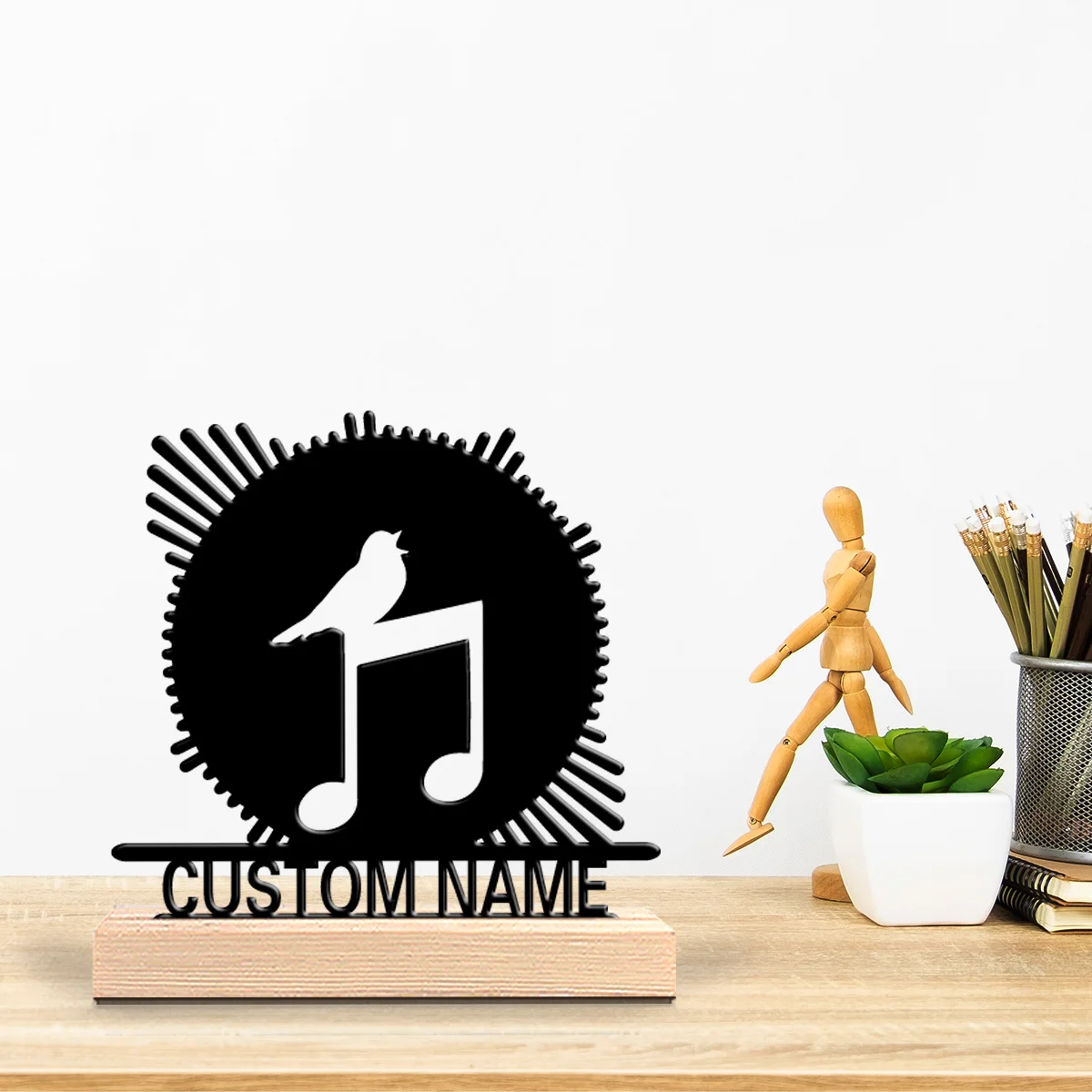 1pc Cartoon Personalized Custom musical note Metal Statues Cow, Pig, Sheep Tabletop Decor with Wooden Base, Ideal for Country K
1pc Cartoon Personalized Custom musical note Metal Statues Cow, Pig, Sheep Tabletop Decor with Wooden Base, Ideal for Country K