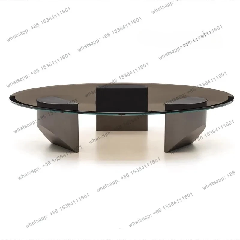 Italian minimalist living room round coffee table stainless steel 3M tempered glass small apartment cafe coffee table
Italian minimalist living room round coffee table stainless steel 3M tempered glass small apartment cafe coffee table