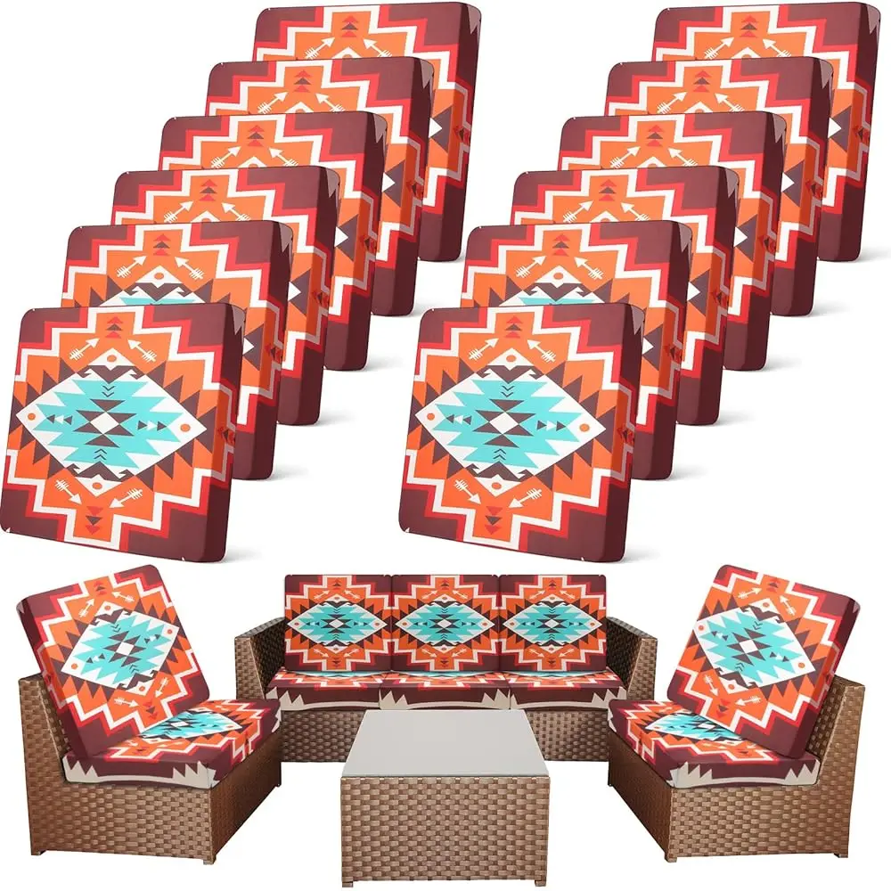 12 Pcs Patio Stretch Outdoor Cushion Covers Sofa Couch Covers Replacement Couch Slipcover For Sofa Seat Chair Porch Patio
12 Pcs Patio Stretch Outdoor Cushion Covers Sofa Couch Covers Replacement Couch Slipcover For Sofa Seat Chair Porch Patio