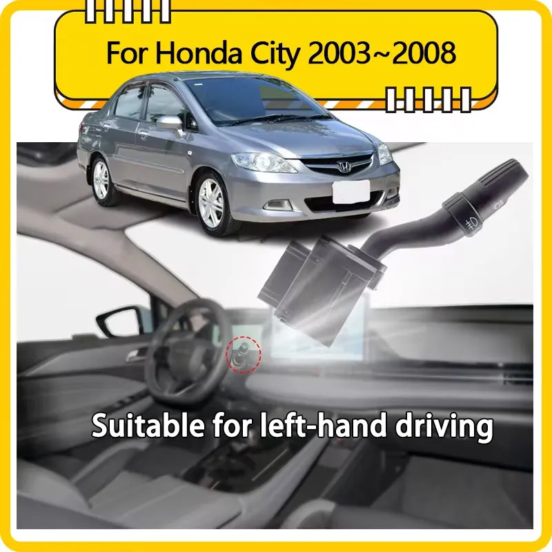 For Honda City MK4 GD6 GD7 GD8 GD9 GE1 GE4 2003~2008 Car Turn Switch Stalk Head Light Indicator auto parts Lever Front Fog Light
For Honda City MK4 GD6 GD7 GD8 GD9 GE1 GE4 2003~2008 Car Turn Switch Stalk Head Light Indicator auto parts Lever Front Fog Light