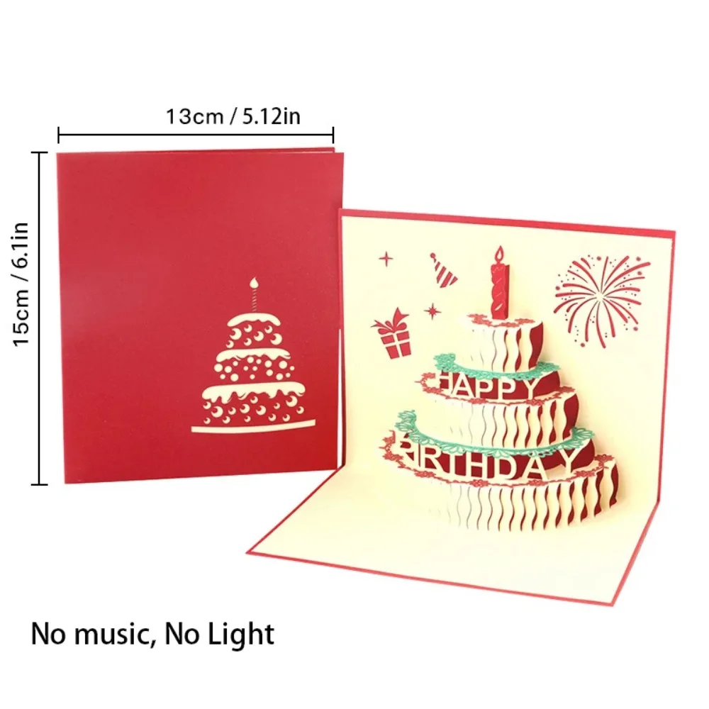 Pop Up 3D Music Light Birthday Cards Creative Foldable Happy Birthday Greeting Card Automatic Opening Smart Sensor
Pop Up 3D Music Light Birthday Cards Creative Foldable Happy Birthday Greeting Card Automatic Opening Smart Sensor