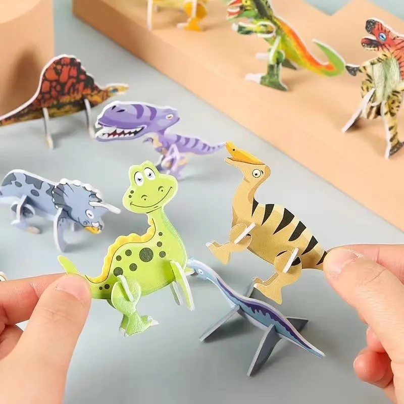 5/10Pcs 3D Insect Dinosaur Paper Model Puzzle Assembled Brain Teaser Games Montessori Educational Toy for Children Jigsaw Puzzle
5/10Pcs 3D Insect Dinosaur Paper Model Puzzle Assembled Brain Teaser Games Montessori Educational Toy for Children Jigsaw Puzzle