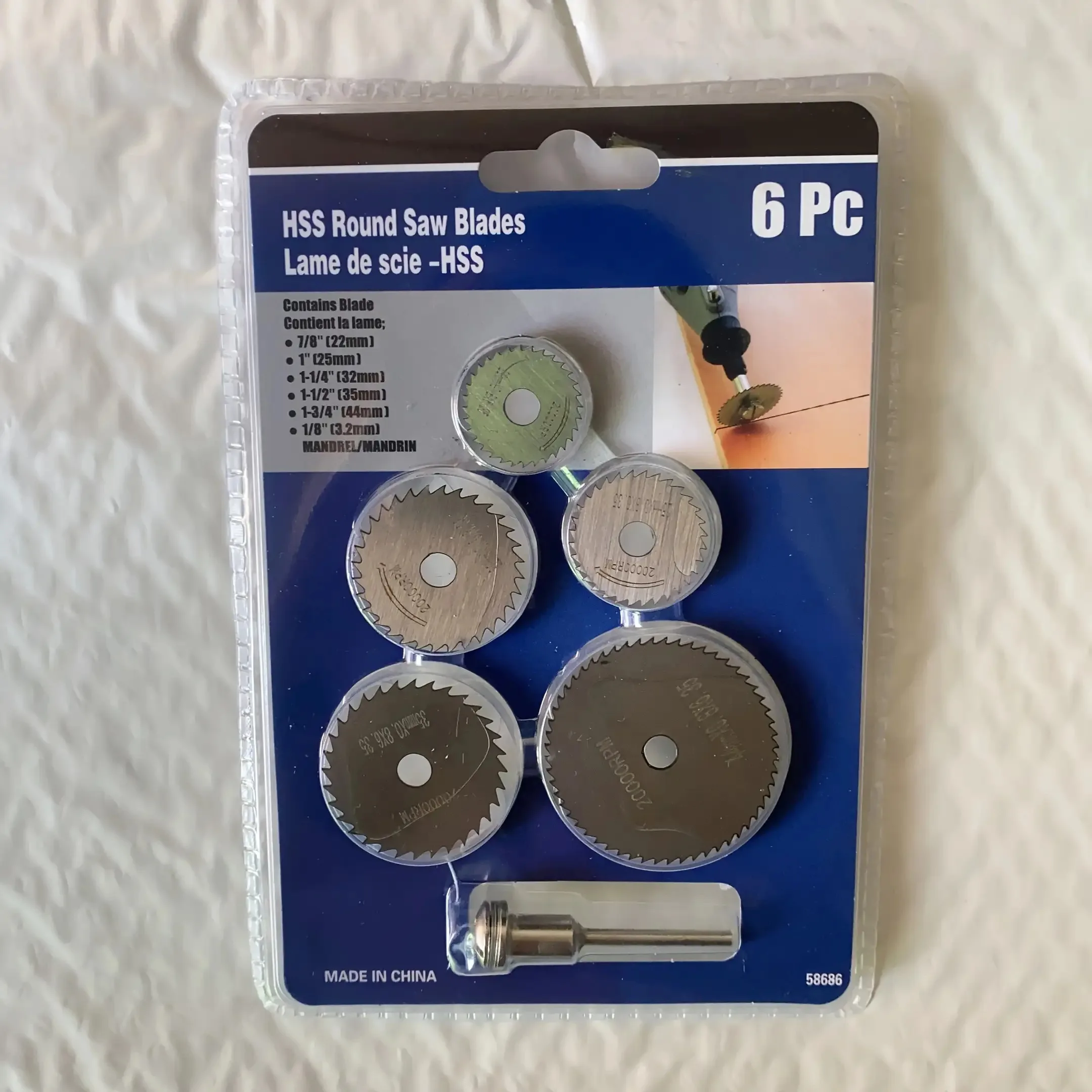 6Pcs Mini Circular Saw Blade, Hss Cutting Disc, Rotating Drilling Tool Accessories For Wood Plastic And Aluminum
6Pcs Mini Circular Saw Blade, Hss Cutting Disc, Rotating Drilling Tool Accessories For Wood Plastic And Aluminum