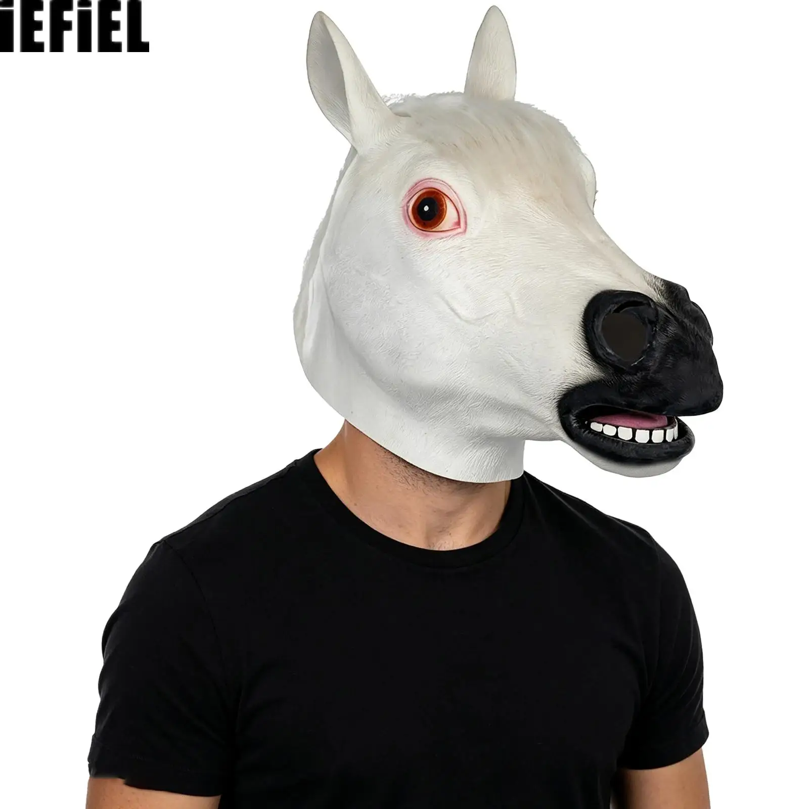 Latex Horse Head Mask Animal Halloween Costume for Halloween Cosplay Parties Cosplay Photo Booth Props Pranks Funny Gag Gift
Latex Horse Head Mask Animal Halloween Costume for Halloween Cosplay Parties Cosplay Photo Booth Props Pranks Funny Gag Gift