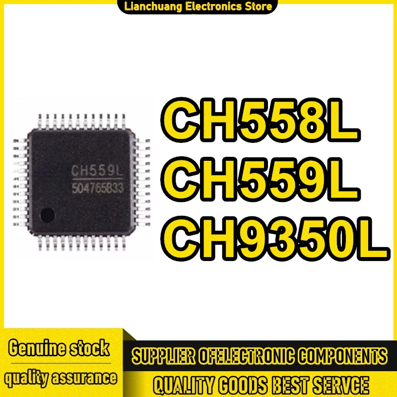 5 шт. CH558L CH559L CH9350L LQFP-48 100% новый оригинал на складе
5 шт. CH558L CH559L CH9350L LQFP-48 100% новый оригинал на складе