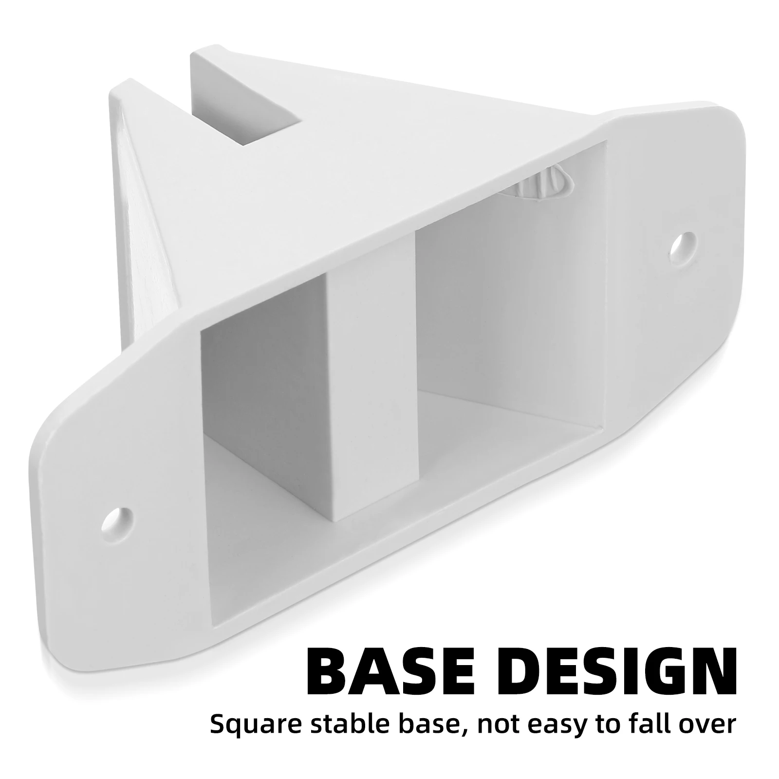 2Pcs Garden Fence Holder Heavy Duty Plastic Base for Yard Lawn Picket Fence Support Stable Installation Easy to Use Outdoor Use
2Pcs Garden Fence Holder Heavy Duty Plastic Base for Yard Lawn Picket Fence Support Stable Installation Easy to Use Outdoor Use