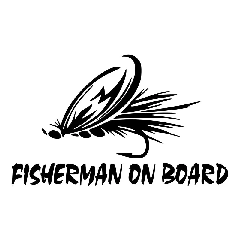 Fly Fishing Decals High-quality Car Decoration Personalized Pvc Car Window Waterproof Sticker Black/white, 16cm *10cm
Fly Fishing Decals High-quality Car Decoration Personalized Pvc Car Window Waterproof Sticker Black/white, 16cm *10cm