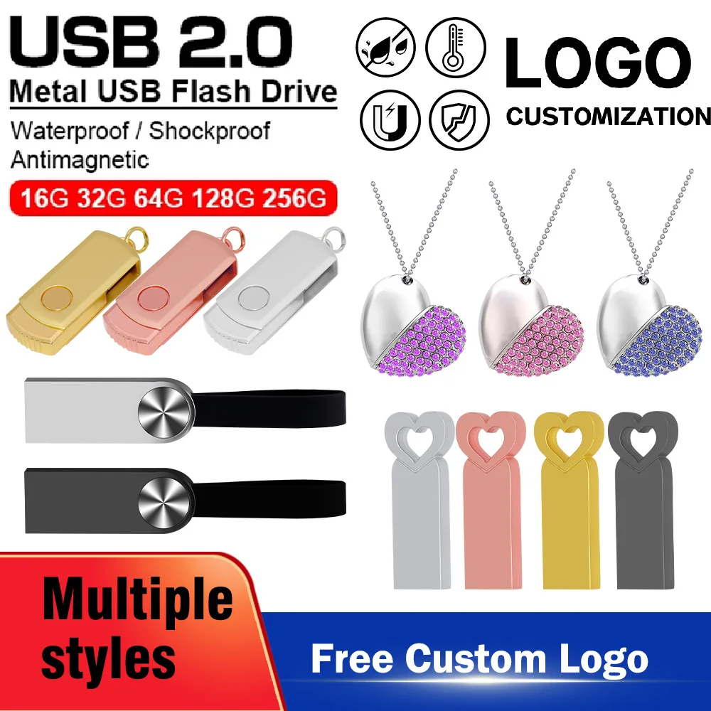 High Speed Usb 2.0 Flash Drive 64GB Metal Pen Drive 32GB 16GB Real Capacity Memory Stick 8GB 4GB Creative Photography Gift
High Speed Usb 2.0 Flash Drive 64GB Metal Pen Drive 32GB 16GB Real Capacity Memory Stick 8GB 4GB Creative Photography Gift