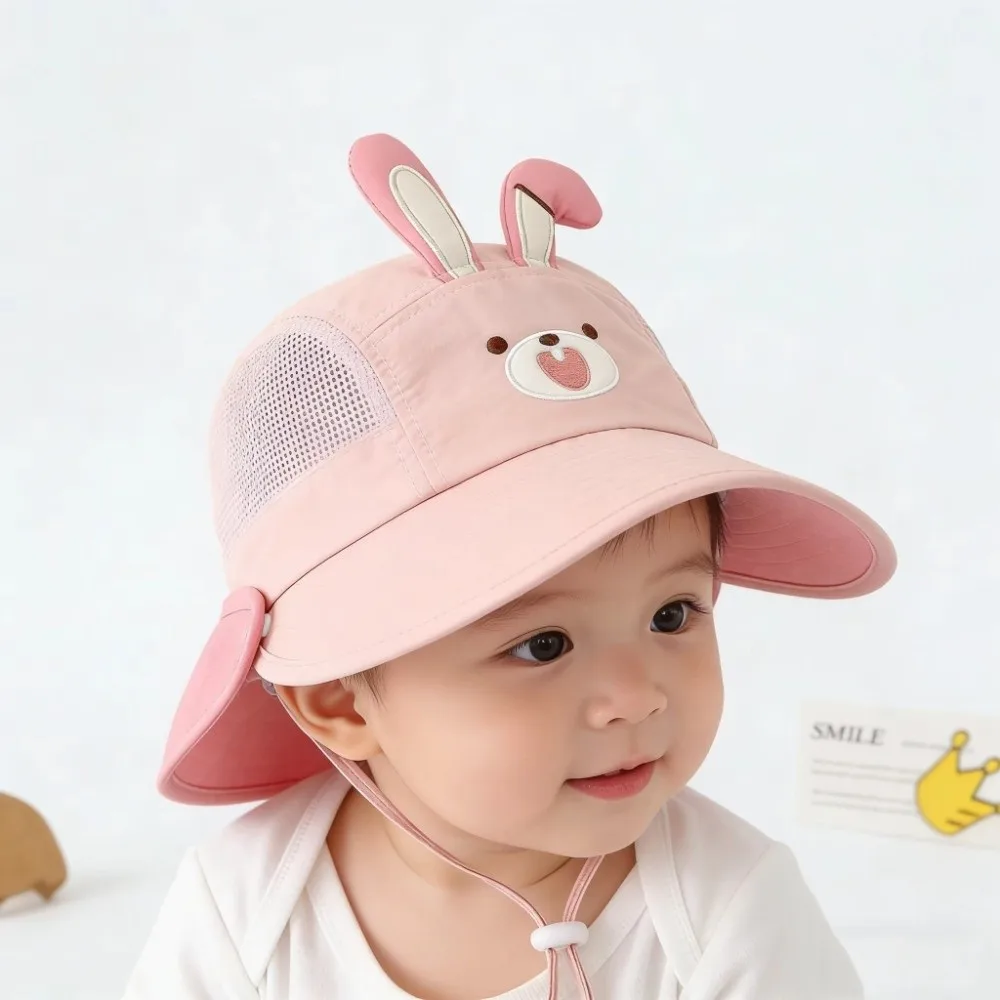 New Cute Baby Bucket Hat Breathable Mesh Mesh Toddler Sun Cap Large Brim Polyester Children Sun Hat Beach
New Cute Baby Bucket Hat Breathable Mesh Mesh Toddler Sun Cap Large Brim Polyester Children Sun Hat Beach