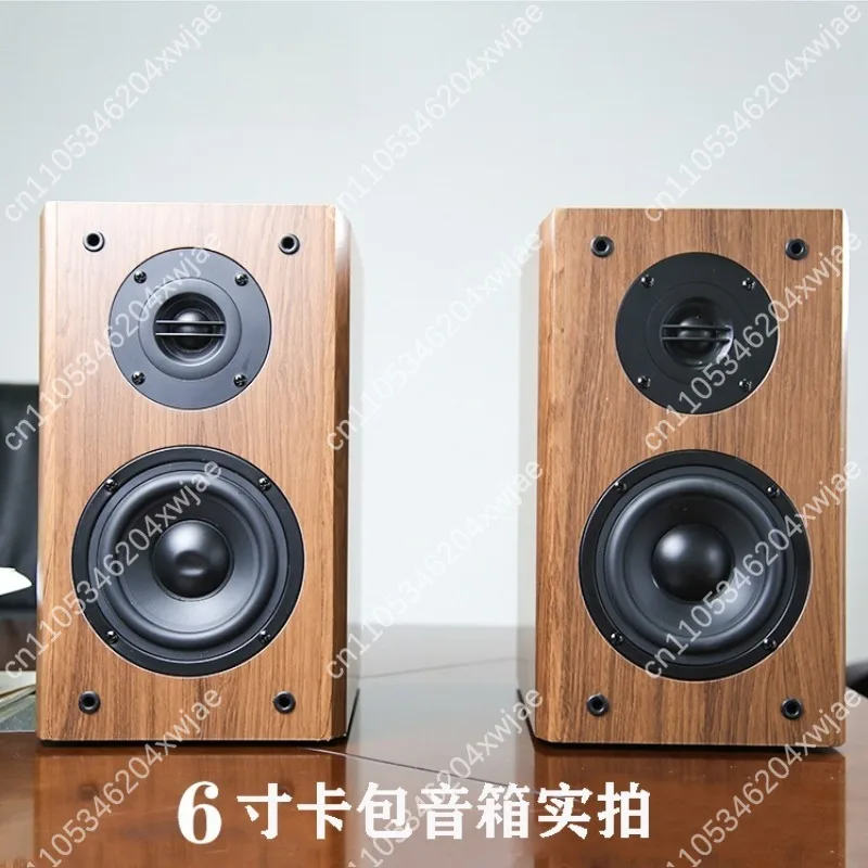 6 Inch High Fidelity HiFi Bookshelf Speaker with Silk Dome Tweeter, Ideal for Home Audio KTV and Music Listening
6 Inch High Fidelity HiFi Bookshelf Speaker with Silk Dome Tweeter, Ideal for Home Audio KTV and Music Listening