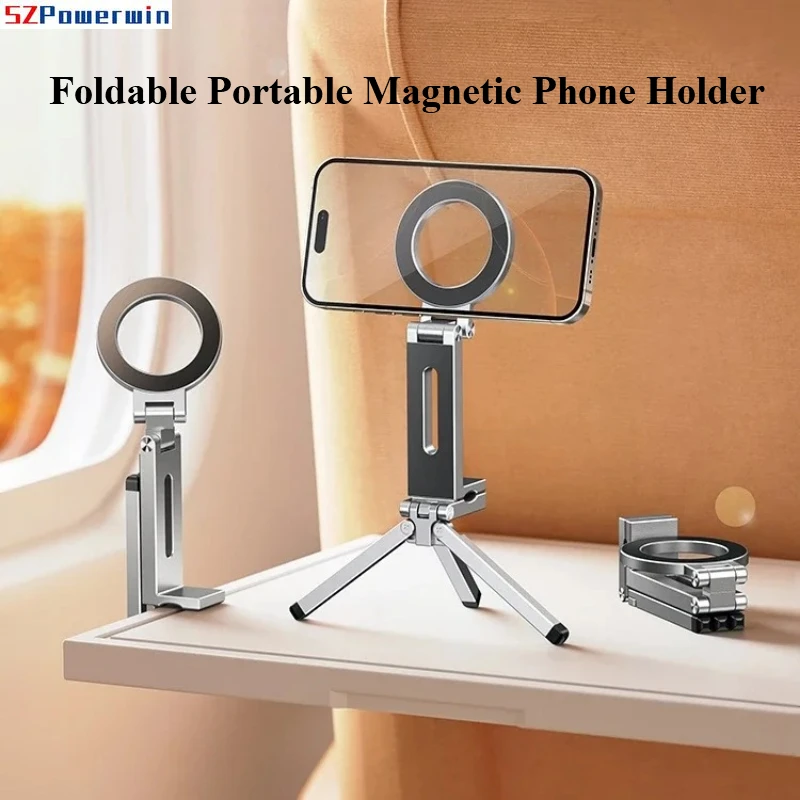Портативный магнитный держатель телефона для держателя телефона Magsafe Plane из алюминиевого сплава 360° ° Вращающийся складной штатив для путешествий/автомобиля/стола
Портативный магнитный держатель телефона для держателя телефона Magsafe Plane из алюминиевого сплава 360° ° Вращающийся складной штатив для путешествий/автомобиля/стола