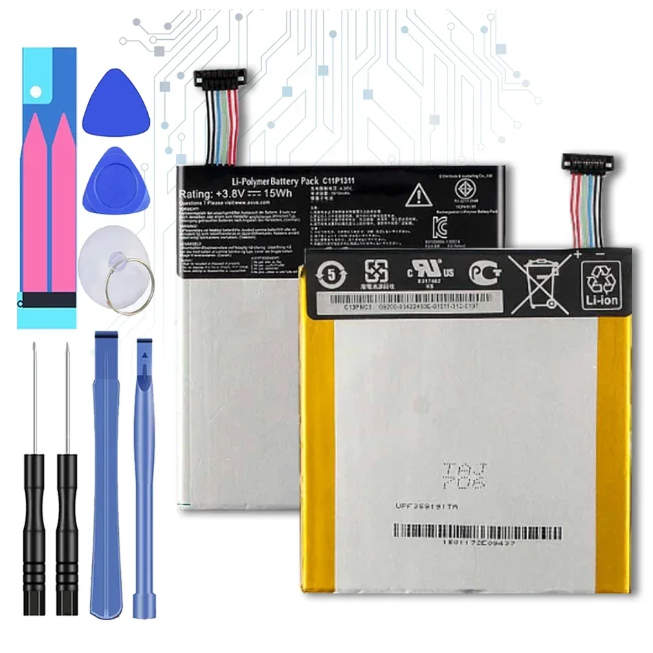 Сменный аккумулятор C11P1311 для ASUS FONEPAD 7 ME175 ME175CG K00Z K00S 3910 мАч с трековым кодом
Сменный аккумулятор C11P1311 для ASUS FONEPAD 7 ME175 ME175CG K00Z K00S 3910 мАч с трековым кодом