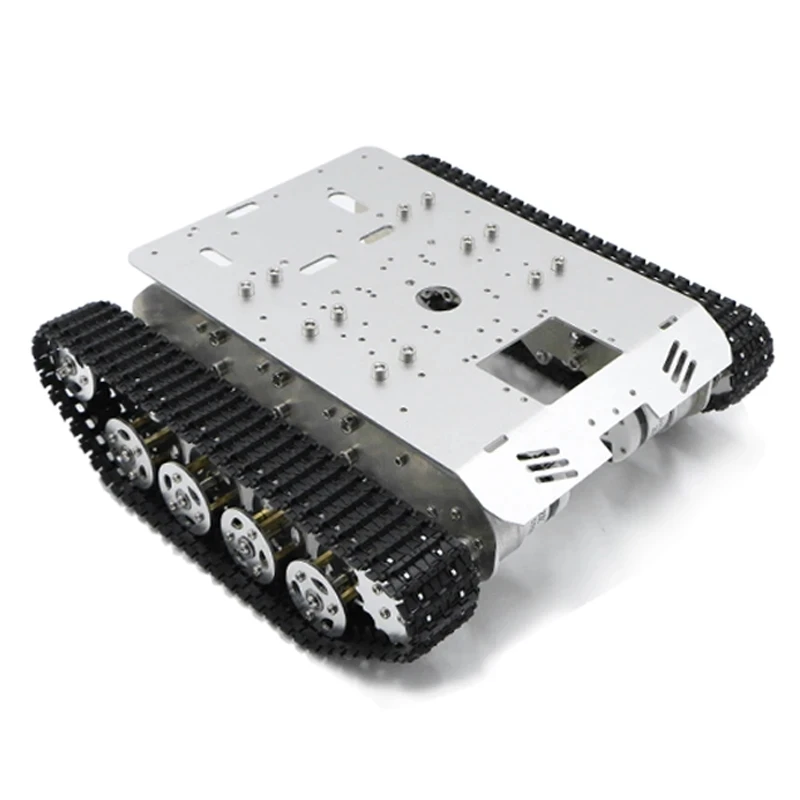 Tank Chassis Smart Car Tracked Vehicle Chassis Robot Chassis for Arduinoo With 12v Metal Motor With Encoder
Tank Chassis Smart Car Tracked Vehicle Chassis Robot Chassis for Arduinoo With 12v Metal Motor With Encoder