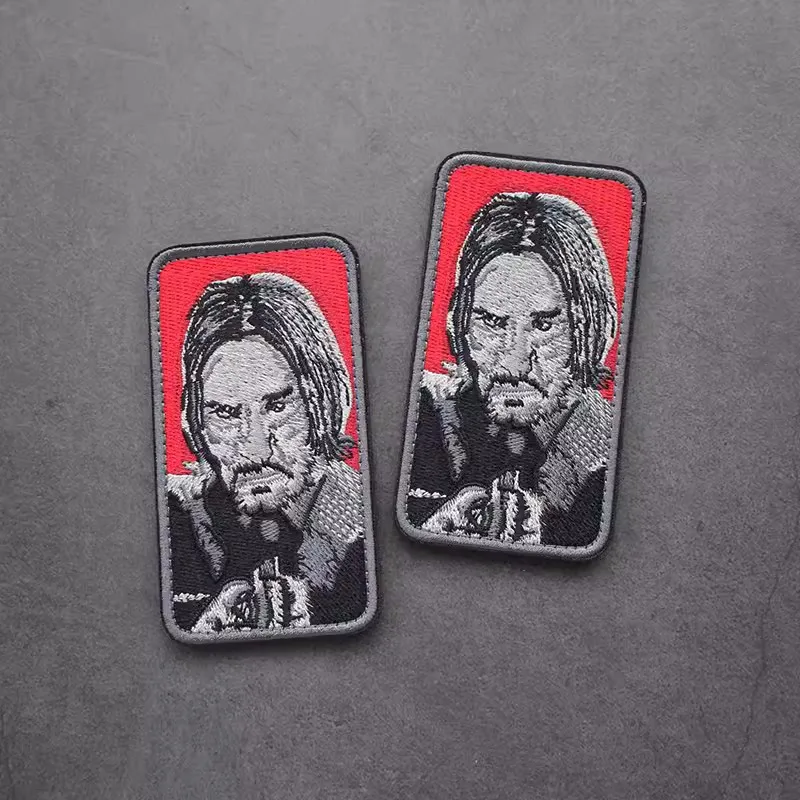 JOHN WICK Embroidered Patches Rectangular Armband Tactical Badges DIY Outdoor Backpack Stickers For Clothing Vest Decal
JOHN WICK Embroidered Patches Rectangular Armband Tactical Badges DIY Outdoor Backpack Stickers For Clothing Vest Decal