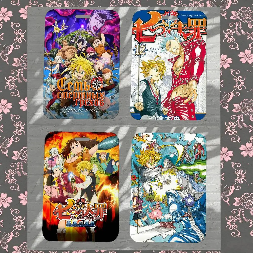 The Seven Deadly Sins ID Card Sleeve Durable Work Card Holder With Neck Strap Business ID Cover For Employees
The Seven Deadly Sins ID Card Sleeve Durable Work Card Holder With Neck Strap Business ID Cover For Employees