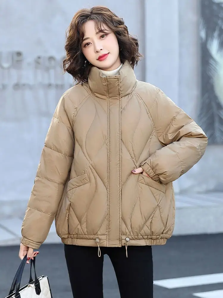 Winter 2024 New Parka Jacket Women Loose Fit Fashion Zippers s Female Short Style Cotton-padded T251
Winter 2024 New Parka Jacket Women Loose Fit Fashion Zippers s Female Short Style Cotton-padded T251