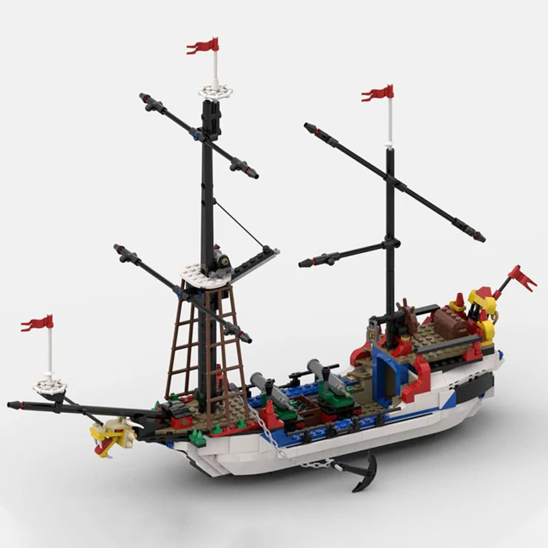 НОВЫЙ 721 шт. средневековая серия пират MOC Imperial Armada бриг модель корабля DIY творческие идеи детские игрушки подарок на день рождения строительные блоки
НОВЫЙ 721 шт. средневековая серия пират MOC Imperial Armada бриг модель корабля DIY творческие идеи детские игрушки подарок на день рождения строительные блоки