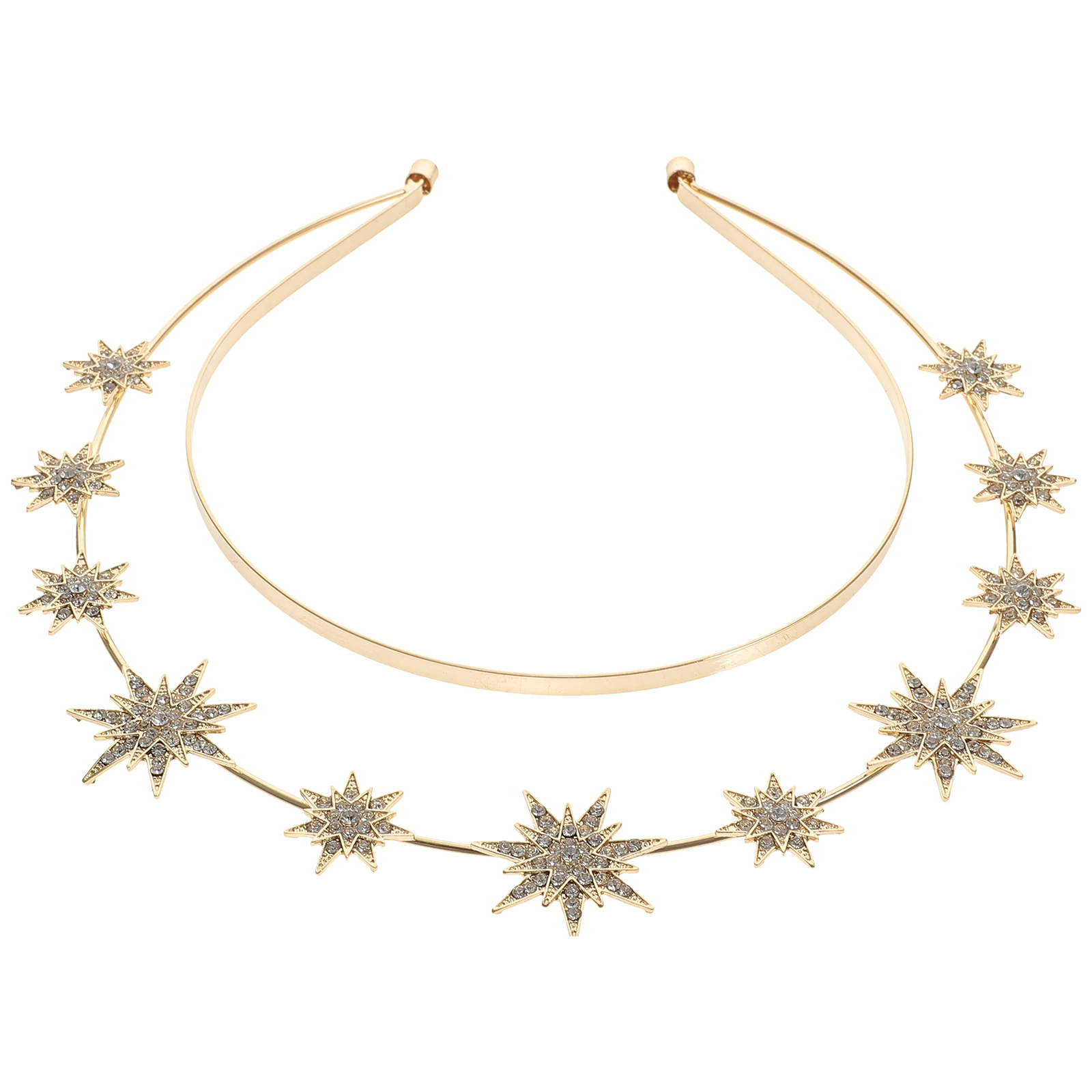 Six-pointed Star Headbands Hexagram Hair Wedding Bridal Golden Women Christmas Party Retro Cosplay Prom Photo Prop Sturdy
Six-pointed Star Headbands Hexagram Hair Wedding Bridal Golden Women Christmas Party Retro Cosplay Prom Photo Prop Sturdy