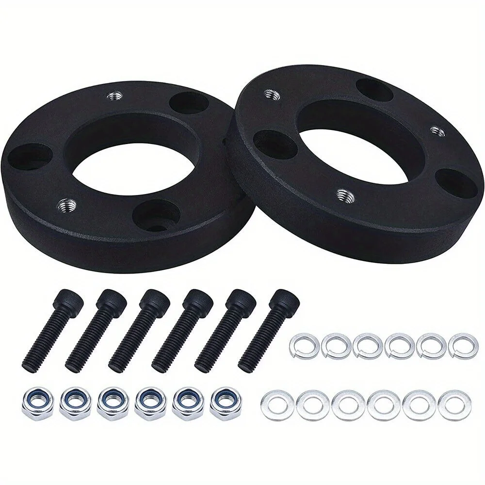 1.5 inch Front Leveling Lift Kit for Ford F150 Aluminum Strut Spacers
1.5 inch Front Leveling Lift Kit for Ford F150 Aluminum Strut Spacers