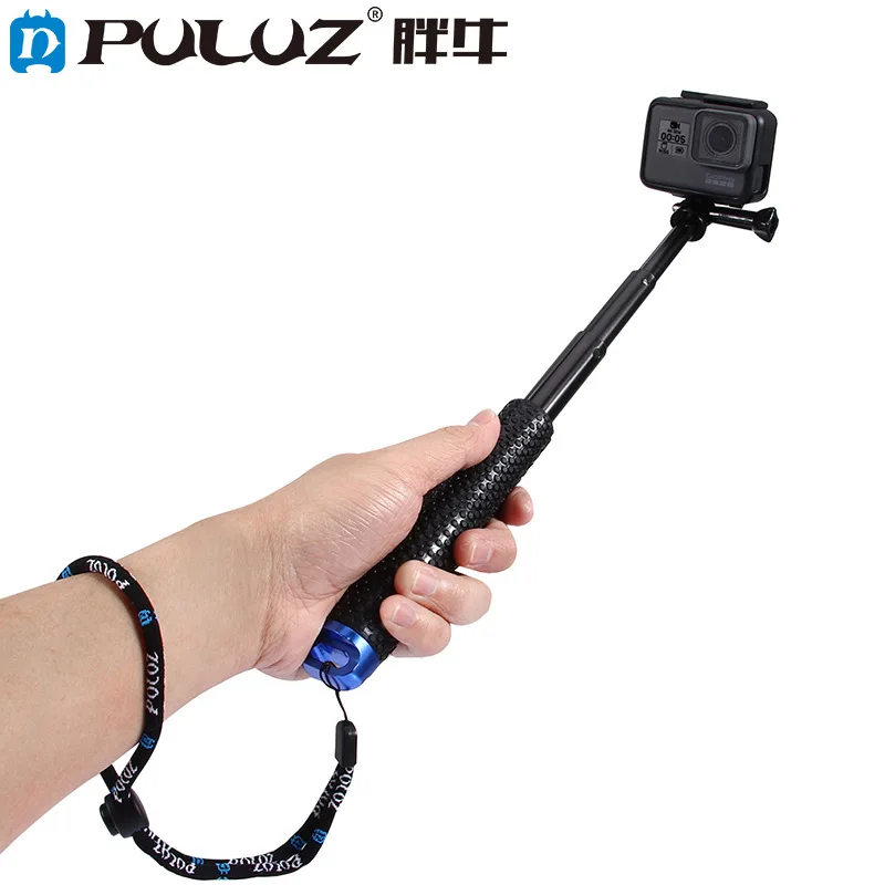 Handheld Extendable Pole Monopod for GoPro HERO10 /9 /8 Black /HERO7 /6 /5, DJI Osmo Action, Xiaoyi and Other Action Cameras
Handheld Extendable Pole Monopod for GoPro HERO10 /9 /8 Black /HERO7 /6 /5, DJI Osmo Action, Xiaoyi and Other Action Cameras