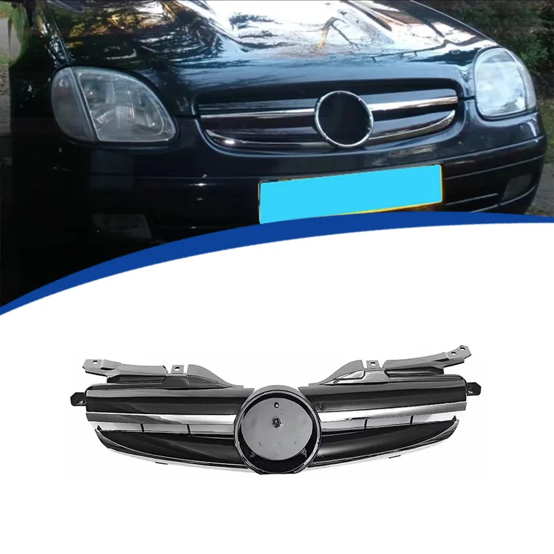 Для Mercedes SLK R170 1998-2004: Передняя гоночная решетка в стиле AMG, глянцевый черный комплект обвеса
Для Mercedes SLK R170 1998-2004: Передняя гоночная решетка в стиле AMG, глянцевый черный комплект обвеса