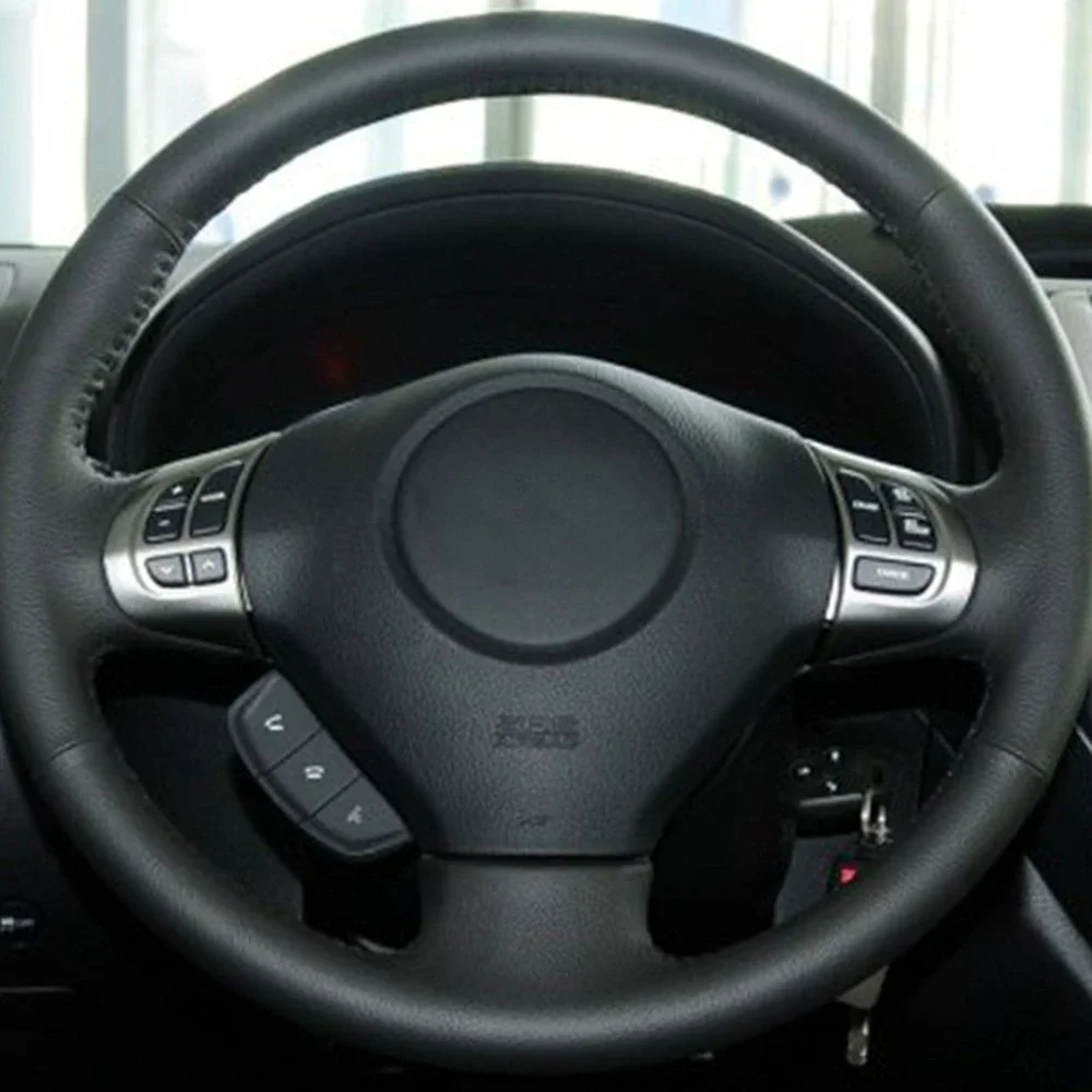 Чехол на руль автомобиля, черный из натуральной кожи для Subaru Forester 2008-2012 Impreza 2008-2011 Legacy 2008-2010 Exiga 2
Чехол на руль автомобиля, черный из натуральной кожи для Subaru Forester 2008-2012 Impreza 2008-2011 Legacy 2008-2010 Exiga 2