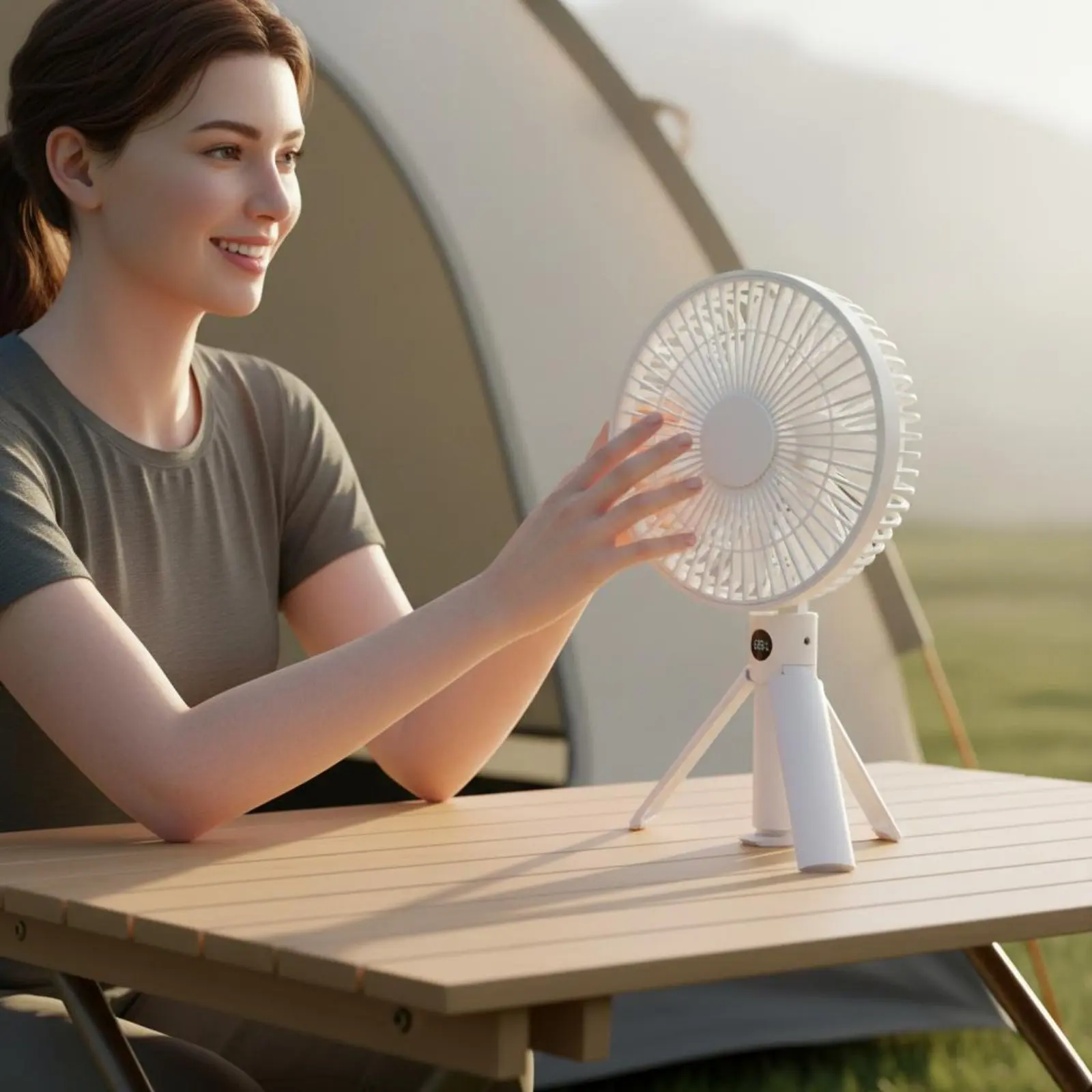 Camping Fan Long Battery Life Foldable Handheld Fan Individual Cooling Appliance Quiet Function Multiple Speed Settings Settings
Camping Fan Long Battery Life Foldable Handheld Fan Individual Cooling Appliance Quiet Function Multiple Speed Settings Settings