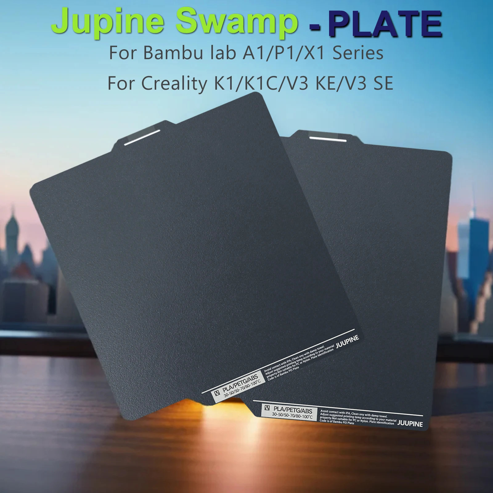 Swamp Plate для Pla ABS petg Пружинная сталь Двусторонняя текстурированная пластина для BambuLab P1P P1S A1 A1mini Для Creality K1C/K1 Строительная пластина
Swamp Plate для Pla ABS petg Пружинная сталь Двусторонняя текстурированная пластина для BambuLab P1P P1S A1 A1mini Для Creality K1C/K1 Строительная пластина