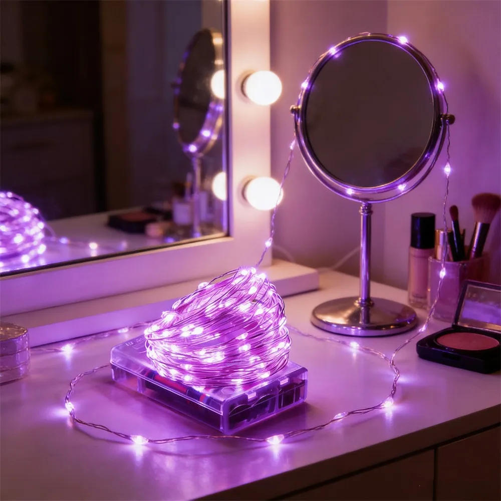 1Pack Fairy Light String Led Silver Wire String Light 1/2/5/10M Battery Powered for Bedroom Home Garden Party Wedding Decoration
1Pack Fairy Light String Led Silver Wire String Light 1/2/5/10M Battery Powered for Bedroom Home Garden Party Wedding Decoration