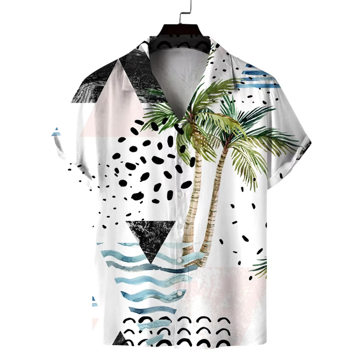 Fashion Tropicalcoconut Tree Men's Graphics Shirts Short Sleeved Shirt for Summer Oversized Tops Vacation Casual Hawaiian Shirts
Fashion Tropicalcoconut Tree Men's Graphics Shirts Short Sleeved Shirt for Summer Oversized Tops Vacation Casual Hawaiian Shirts