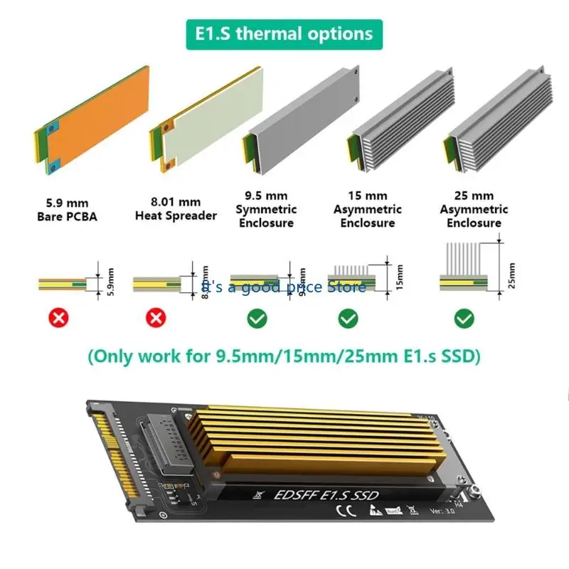 E1.S Drive Adapter Card For Standard U 2 Port In Servers
E1.S Drive Adapter Card For Standard U 2 Port In Servers