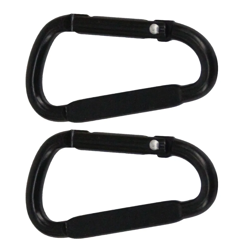 2 PCS Aluminum Alloy Carabiner Side Squashing Mountaineering Buckle Portable Climbing Black Outdoor Sports
2 PCS Aluminum Alloy Carabiner Side Squashing Mountaineering Buckle Portable Climbing Black Outdoor Sports