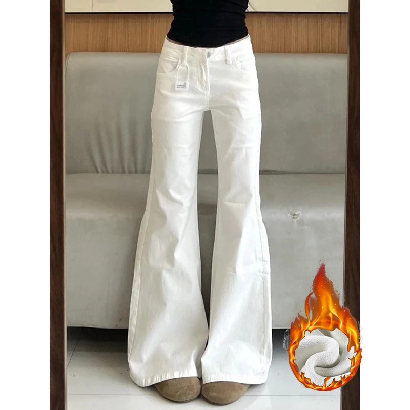 Winter Lady Slim Fit Thermal Jeans Women High Waist Plush Denim Trousers Girls Classic Fashion Snow Warm Fleece Pants
Winter Lady Slim Fit Thermal Jeans Women High Waist Plush Denim Trousers Girls Classic Fashion Snow Warm Fleece Pants