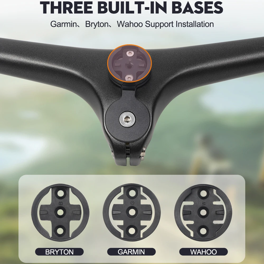 TOSEEK MTB Handlebar Integrated Headset Cap Cover With Computer Mount For Gramin Bryton Wahoo Bicycle Computer Accessories
TOSEEK MTB Handlebar Integrated Headset Cap Cover With Computer Mount For Gramin Bryton Wahoo Bicycle Computer Accessories