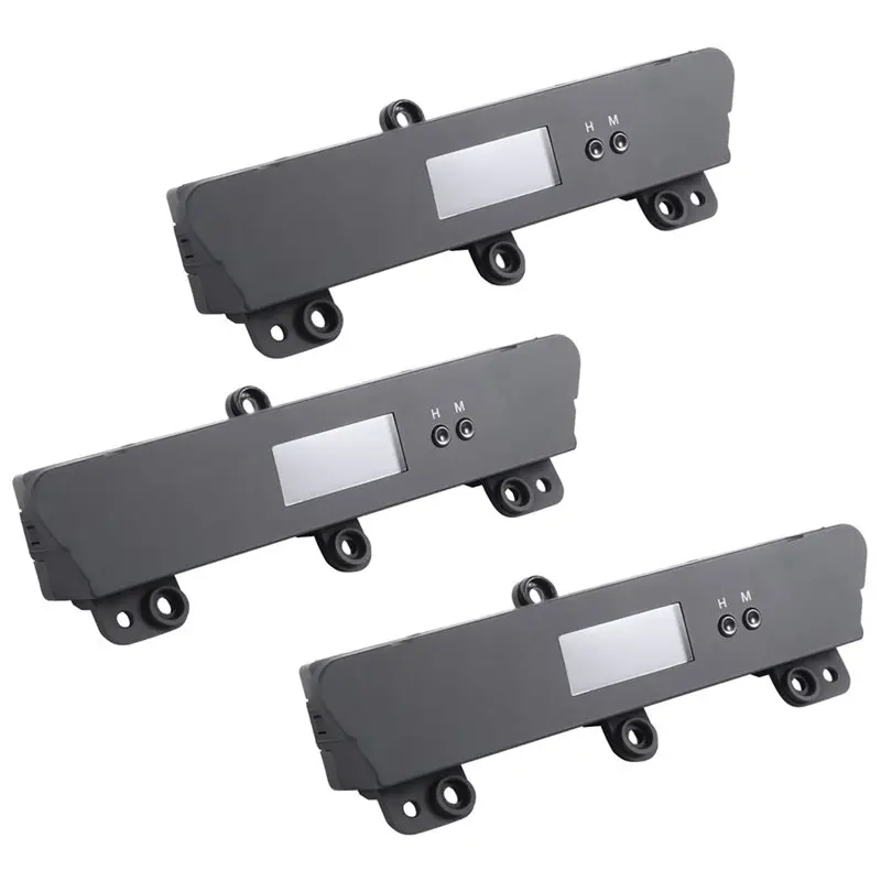 Central Control Digital Meter Car Instrument Panel Electronic Clock Time Display 3PCS For Kia FORTE 2009-2015