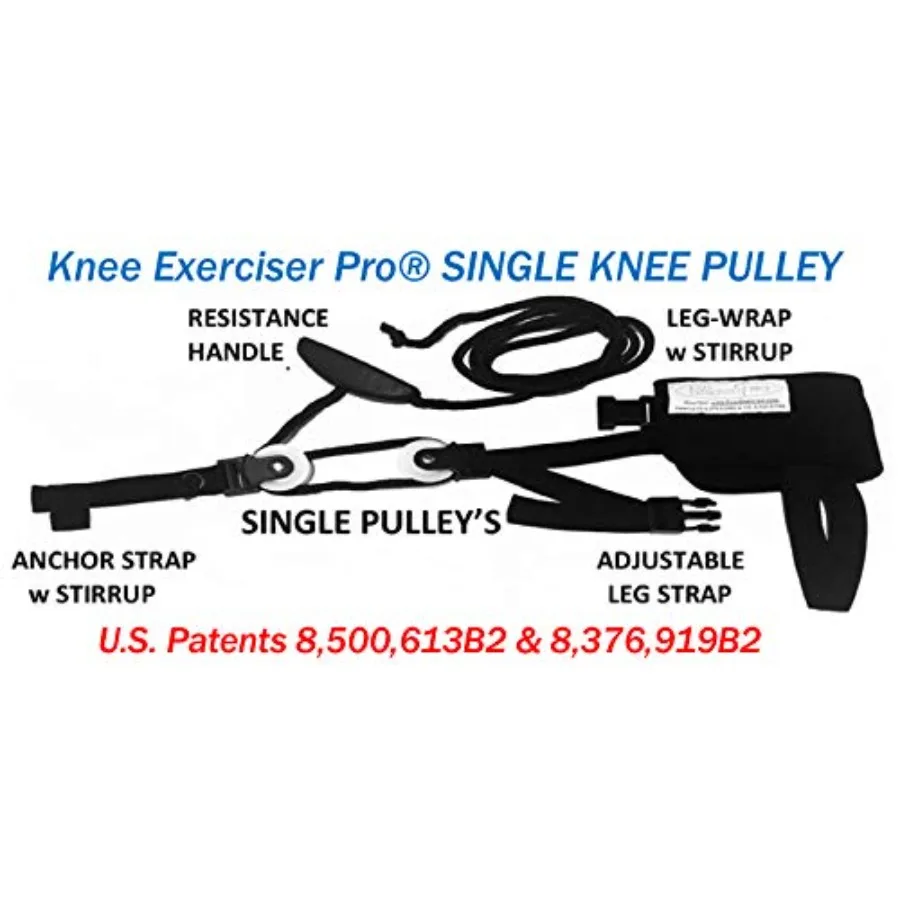 Knee Exerciser Pro-Single Knee Pulley: Best choice for post Knee Surgery therapy for preforming EXTENSION and FLEXION Exercises
Knee Exerciser Pro-Single Knee Pulley: Best choice for post Knee Surgery therapy for preforming EXTENSION and FLEXION Exercises