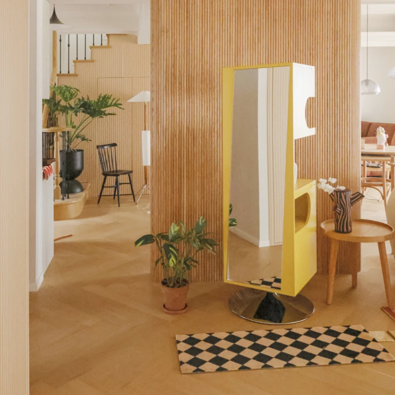 Mirror cabinet Nordic living room bedroom full-length mirror locker integrated cabinet can be rotated
Mirror cabinet Nordic living room bedroom full-length mirror locker integrated cabinet can be rotated