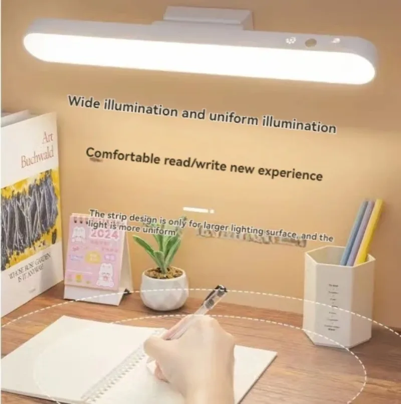 LED Magnetic Desk Lamp Eye Care Dimmable Study Light with 3 Colors USB Rechargeable Clamp Light for Bedroom Dormitory Reading
LED Magnetic Desk Lamp Eye Care Dimmable Study Light with 3 Colors USB Rechargeable Clamp Light for Bedroom Dormitory Reading