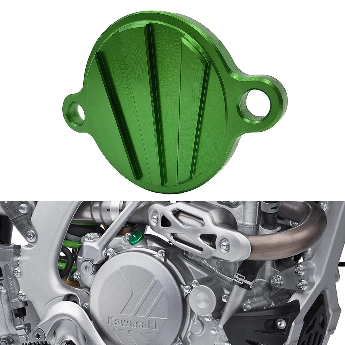 CNC Billet Motorcycle Engine Oil Plug Filter Cover Cap For Kawasaki KX450F KX 450 450F 2016 2017 2018 2019 2020 Dirt Pit Bike
CNC Billet Motorcycle Engine Oil Plug Filter Cover Cap For Kawasaki KX450F KX 450 450F 2016 2017 2018 2019 2020 Dirt Pit Bike