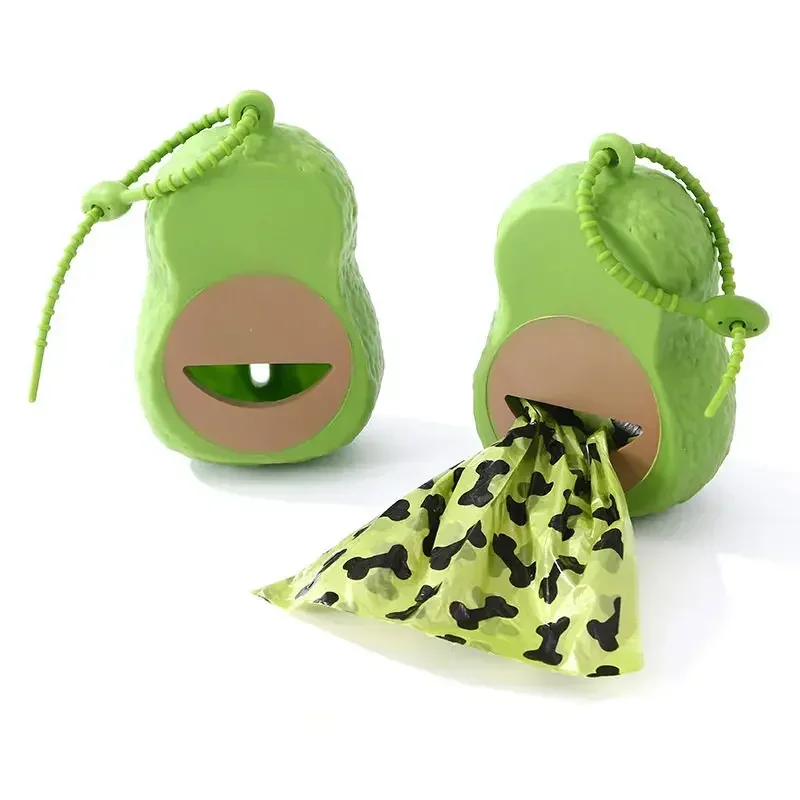 Cute Hot Sale Cartoon Avocado Fruit Dog Toilet Garbage Bag Dispenser Pets Walking Their Dogs Outdoors Pet Supplies Accesories
Cute Hot Sale Cartoon Avocado Fruit Dog Toilet Garbage Bag Dispenser Pets Walking Their Dogs Outdoors Pet Supplies Accesories