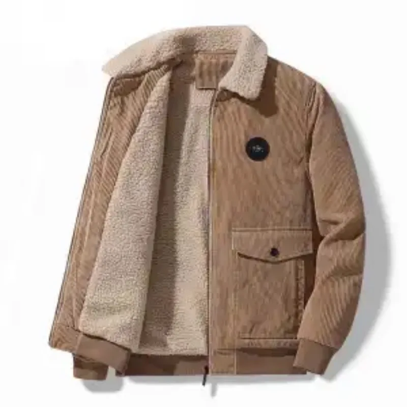 Мужская рабочая куртка, тонкая свободная повседневная вельветовая куртка на весну и осень, бархатная теплая куртка
Мужская рабочая куртка, тонкая свободная повседневная вельветовая куртка на весну и осень, бархатная теплая куртка