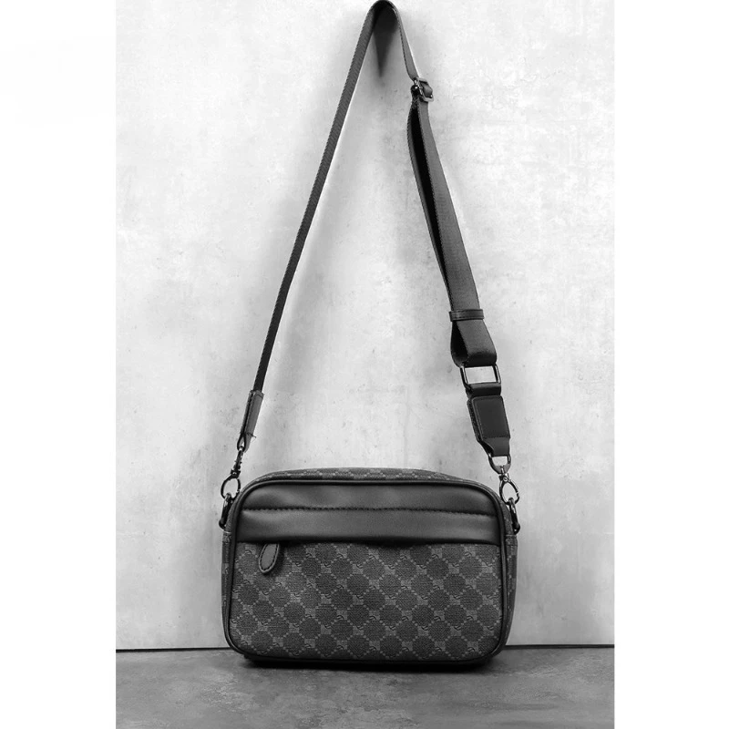 Fashion Plaid Men Crossbody Bag Luxury Leather Men's Shoulder Bag Business Crossbody Bags For Mens Handbag Satchels Male Purse
Fashion Plaid Men Crossbody Bag Luxury Leather Men's Shoulder Bag Business Crossbody Bags For Mens Handbag Satchels Male Purse