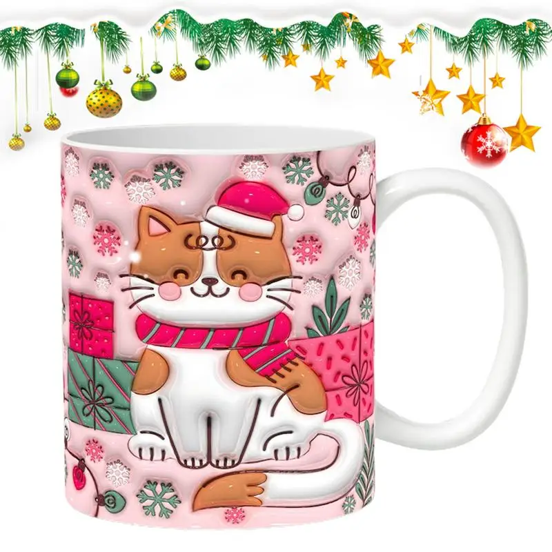 Christmas Mug Ceramic 3D Design Holiday Coffee Mug With 350ml Capacity Cute And Stylish Cartoon Coffee Cups For Festival
Christmas Mug Ceramic 3D Design Holiday Coffee Mug With 350ml Capacity Cute And Stylish Cartoon Coffee Cups For Festival