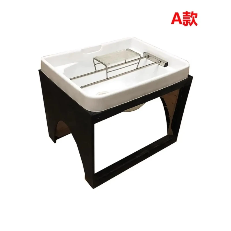 Massage Water Circulation Hairdresser Washing Shampoo Chair Salon Beauty Thai Massage Bed Mobile Basin Shaving Washbasins
Massage Water Circulation Hairdresser Washing Shampoo Chair Salon Beauty Thai Massage Bed Mobile Basin Shaving Washbasins